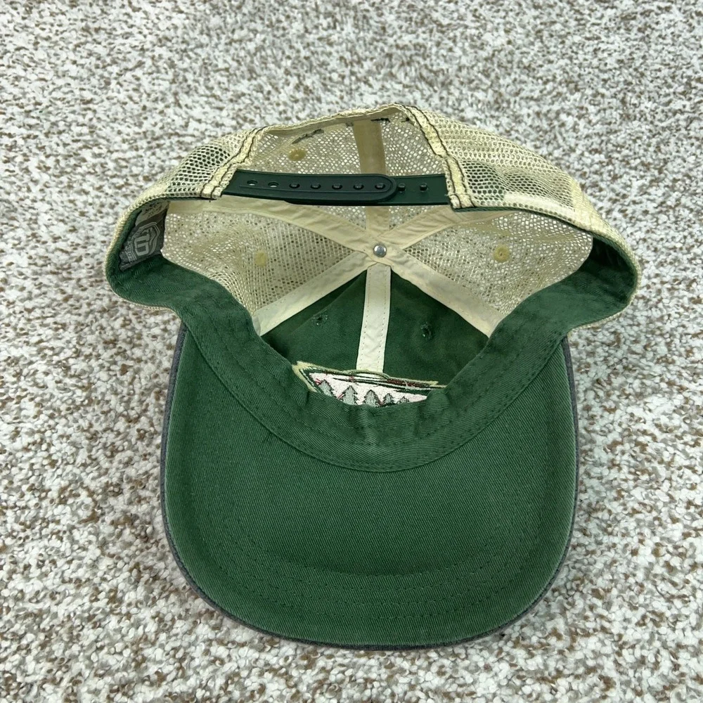 Minnesota‎ Wild Hat Cap Snap Back Mens One Size Green NHL Hockey Old Time Hockey